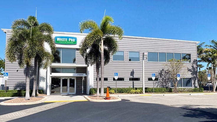 Waste Pro opens new facility in West Palm Beach